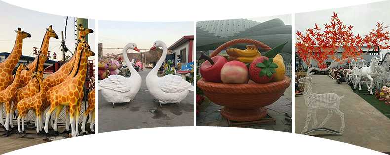 仿真景觀擺件，卡通景觀雕塑