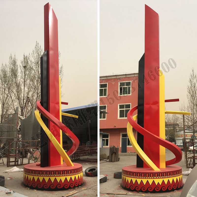 景觀雕塑定制，不銹鋼雕塑廠家