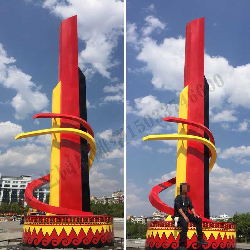 城市廣場雕塑，大型廣場雕塑